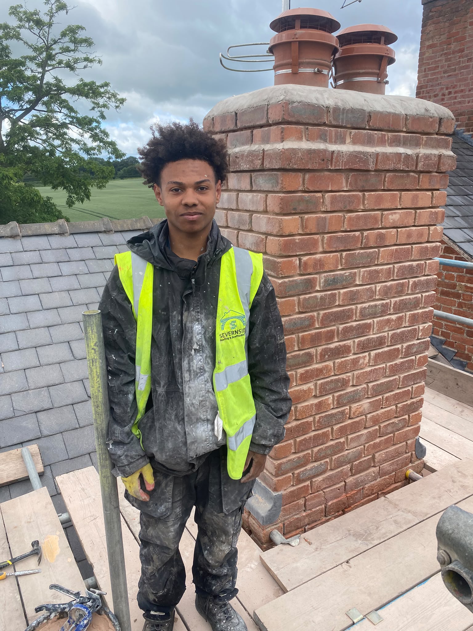 Jayden Boateng, Roofing Apprentice Shropshire